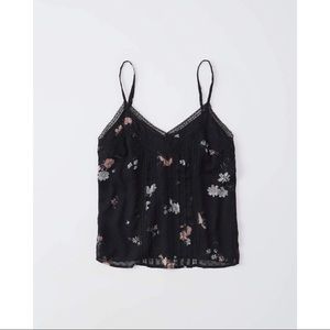 Abercrombie Fitch chiffon cami